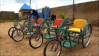 Wheelchairs get polio survivors moving in Nigeria [upl. by Faulkner]