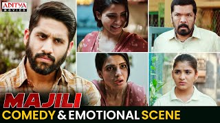 Majili Comedy amp Emotional Scene  Hindi Dubbed Movies  Naga Chaitanya Samantha  Aditya Movies [upl. by Magnuson]