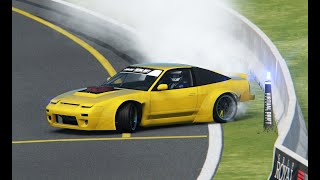 VDC Manfeild Autocourse  VDC Nissan Silvia RPS13 Public 40 [upl. by Bigg970]