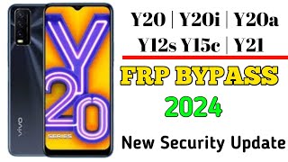 Vivo Y20 PD2034F Frp Bypass Andriod 12  Vivo Y20Y20i v2027 Google Account Remove Without PC [upl. by Formenti]