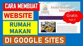 membuat website katalog produk makanan gratis  part 3 [upl. by Sukramed]