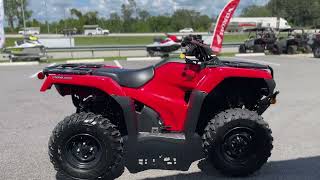 New 2024 Honda FourTrax Rancher 4x4 Automatic DCT IRS ATV For Sale In Sebring FL [upl. by Akehs545]