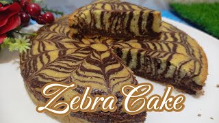 Zebra Cake RecipeTasty Food Kitchenfood zebra zebracake cake [upl. by Ailssa]