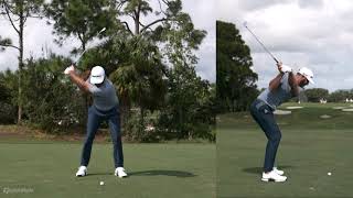 Dustin Johnson MidIron Swing in SUPER Slow Motion  TaylorMade Golf [upl. by Carleton]