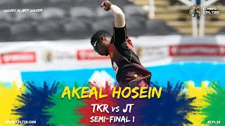 SEMI FINAL ONE KEY PLAYER  AKEAL HOSEIN  CPL20 TKRvJT CricketPlayedLouder RoadToTheFinal [upl. by Epuladaug]