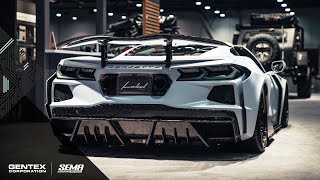 SEMA 2021  Gentex and Label Motorsports Debut Project Vouno [upl. by Rici]