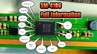 SM4186 Ic Pinout Voltege Information 🔥 Bharat Electronics🔥 [upl. by Xer]