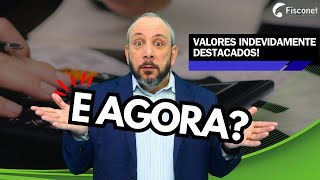 Como fazer para restituir valores indevidamente destacados [upl. by Saideman]