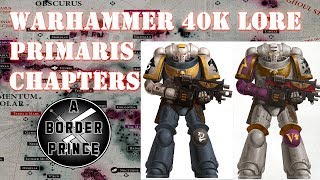 Warhammer 40k Lore Primaris Space Marine Chapters [upl. by Dilahk]