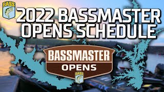 2022 Bassmaster Opens Schedule Announcement [upl. by Gasser]