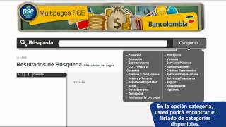 Demo Multipagos PSE Bancolombia [upl. by Russia]