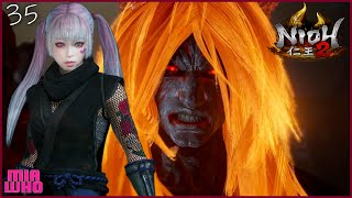 The Mausoleum of Evil part2 Boss Shuten Doji 35  Nioh 2 Walkthrough PS4 PRO [upl. by Onaireves]