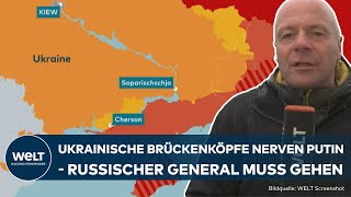 PUTINS KRIEG Russen verzweifeln  Ukrainische Brückenköpfe bei Cherson halten  WELT Analyse [upl. by Iny]