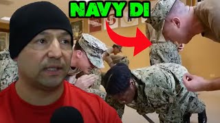 US Marine DI REACTS What It Takes To Survive Navy RDC School [upl. by Bashuk560]