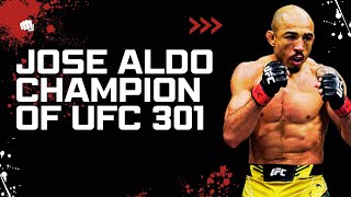 Jose Aldo Wants Talks With Dana White After Huge 301 Win [upl. by Jewelle]