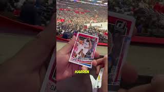 Pack of basketball cards at the clippers game 🔥 [upl. by Oek]