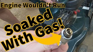 Spark Plug Fuel Fouling  Rough Idle Wont Run Diagnose amp Fix [upl. by Landmeier]