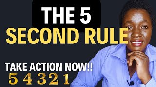 The 5Second Rule Explained Transform Your Life in 5 Seconds [upl. by Alroy]