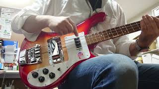 Rickenbacker 4003S Fireglo DEMO [upl. by Lissa]