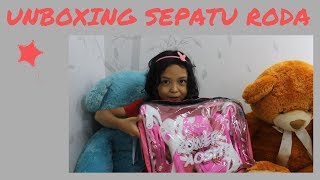 UNBOXING DAN BERMAIN SEPATU RODA ♥ ♥ ♥ KEIRA CHARMA BERMAIN SEPATU RODA [upl. by Adlesirhc176]