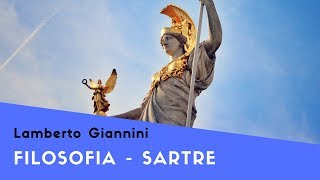 Filosofia Sartre Lesistenzialismo è un umanismo [upl. by Nichole]