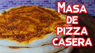 MASA DE PIZZA CASERA  MATIAS CHAVERO [upl. by Snilloc]