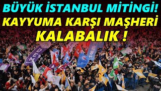 İstanbulda Kayyum Mitingi Mahşeri Kalabalık başlıklı videonun kopyası [upl. by Aihselat113]