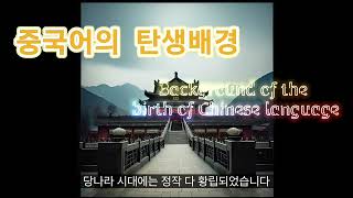 중국언어의 탄생배경 Background of the birth of Chinese language [upl. by Ettener]