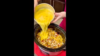 Easy Crockpot Breakfast [upl. by Abeu384]