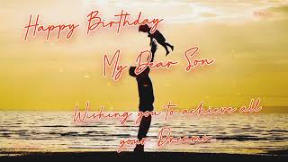 Happy Birthday son Tamil  Birthday wishes WhatsApp status Tamil  Birthday status Tamil  kurumba [upl. by Eilyac502]