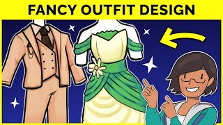 🔴 How to Draw Formal Wear Draw a Suit a Dress and More [upl. by Ojaras]