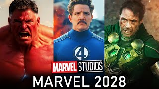 SAIU A LISTA OFICIAL  TODOS OS 26 FILMES E SÉRIES ATÉ 2028 DA MARVEL STUDIOS CONFIRMADOS [upl. by Attennhoj776]