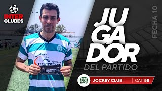 JUGADOR DEL PARTIDO ⭐ FRANCESCO MANASSERO  JOCKEY CLUB  CAT 58  FECHA 10 [upl. by Attelliw]