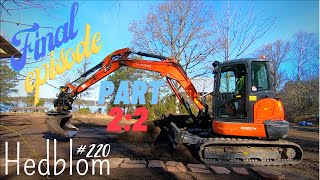 Excavator Time Lapse A Return Visit For The Surroundings part 22 Final Episode [upl. by Ahsetel78]