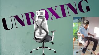 UNBOXING ASTRIDE Ergofit Ergonomic Chair [upl. by Magnus82]