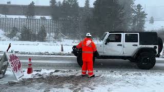 January Snow Storms Along I80 [upl. by Hesky569]