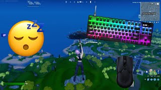 SteelSeries Apex Pro TKL ASMR 😴Fortnite Remix Solo Ranked🏆 Satisfying Keyboard Fortnite [upl. by Alessandra244]