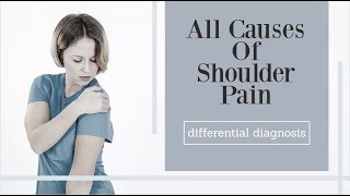 All causes of shoulder pain [upl. by Ecirad260]