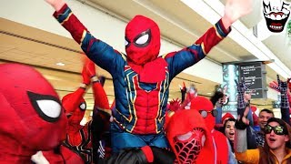 SpiderMan SPIDERVERSE MegaCon Invasion Feat Deadpool [upl. by Dulce]