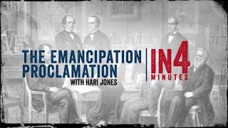 The Emancipation Proclamation The Civil War in Four Minutes [upl. by Ailalue]