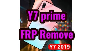 Huawei Y7 Prime 2019 DUBLX1 FRP Unlock free tool [upl. by Rick]