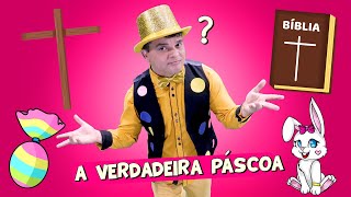 A Verdadeira PÁSCOA  Turma Kids e Cia Música Infantil para a Páscoa [upl. by Wanyen753]