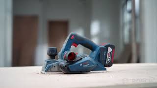 Bosch GHO 185LI CORDLESS PLANER  Brushless Motor 18V for Wood [upl. by Salazar]