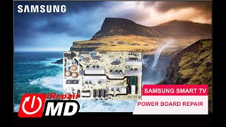 Samsung Smart TV No Power Repair [upl. by Aihsenad]