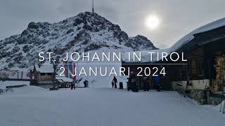 St Johann in Tirol 2 januari 2024 [upl. by Dreda442]