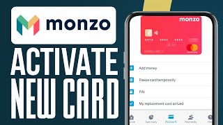 How To Activate New Monzo Card Using Monzo App Easy [upl. by Einna]