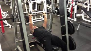 How to do a TricepPress on the Smith Machine [upl. by Ettevy]