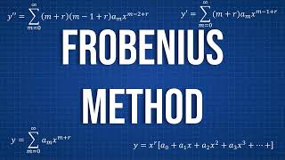 Frobenius Method  Series Solution of Differential Equation  Frobenius Method Case1 [upl. by Newel35]