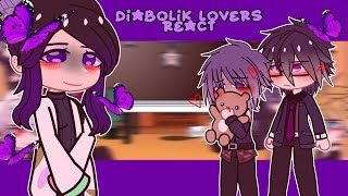 Diabolik Lovers react to Yui as Shinobu kocho 💜  DEMON SLAYER X DIABOLIK LOVERS  Speed 2x [upl. by Pals]