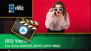 ✅PONER ROTULOS A CANCIONES O VIDEOS EN VMIX 🥇 🙂 ✅ 🤓 🤑 🔥 💥 [upl. by Darya468]